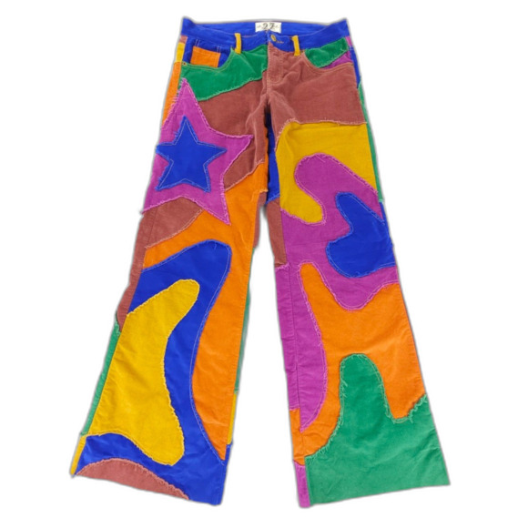 NEW Free People Supernova Cord Jeans Low Rise Slouchy Wide Leg 90s Urban Grunge